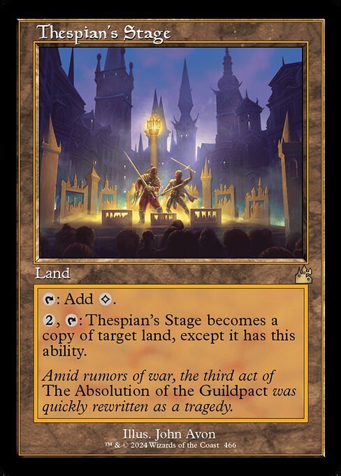 Thespian's Stage - Ravnica Remastered - 466