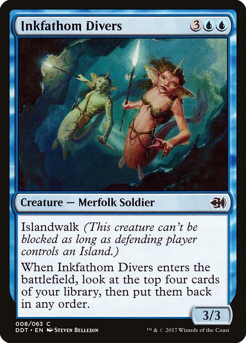 Inkfathom Divers - Duel Decks: Merfolk vs. Goblins - 8