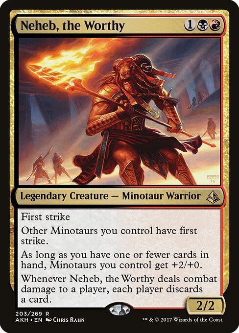 Neheb, the Worthy - Amonkhet - 203