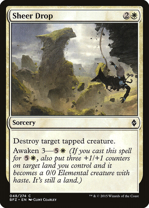 Sheer Drop - Battle for Zendikar - 48