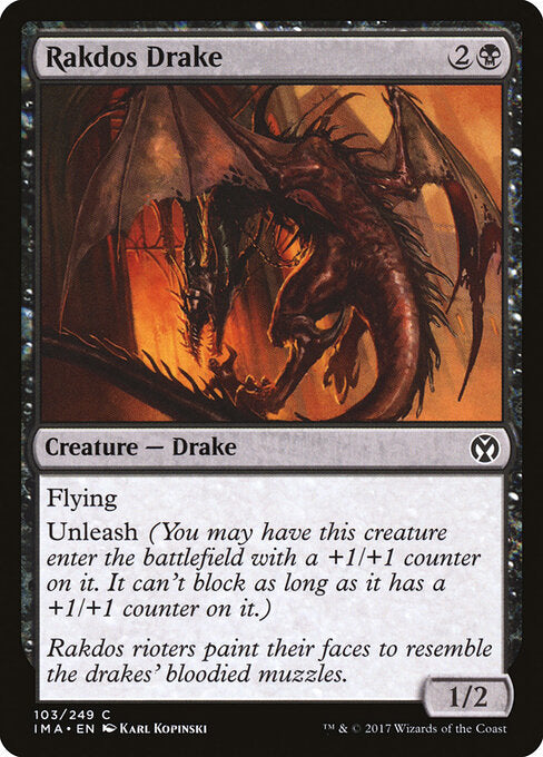 Rakdos Drake - Iconic Masters - 103