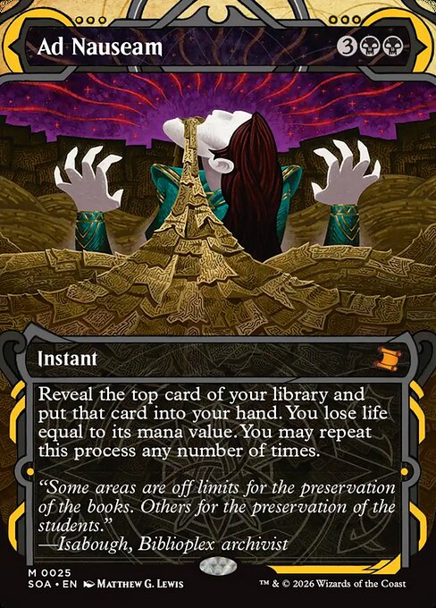 Ad Nauseam - Secrets of Strixhaven Mystical Archive - 25