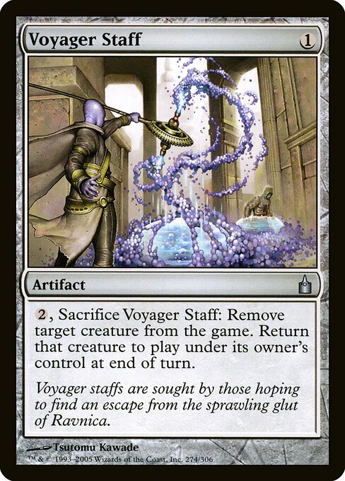 Voyager Staff - Ravnica: City of Guilds - 274