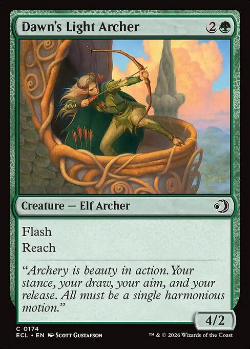 Dawn's Light Archer - Lorwyn Eclipsed - 174