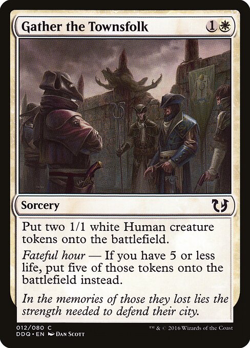 Gather the Townsfolk - Duel Decks: Blessed vs. Cursed - 12