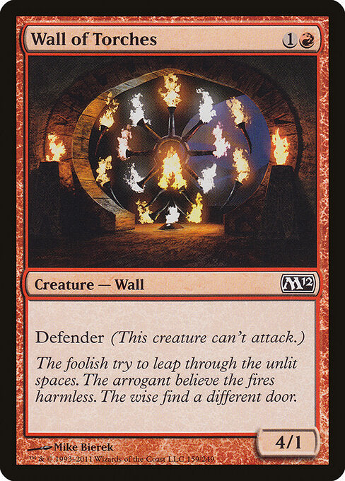 Wall of Torches - Magic 2012 - 159