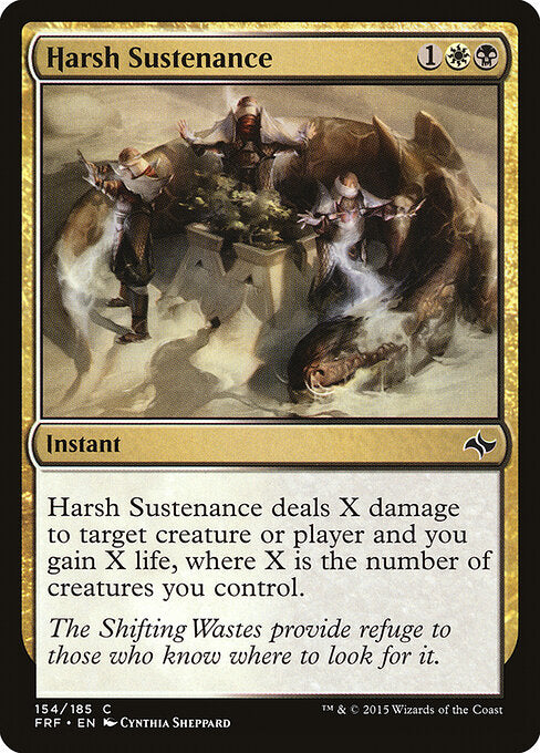 Harsh Sustenance - Fate Reforged - 154