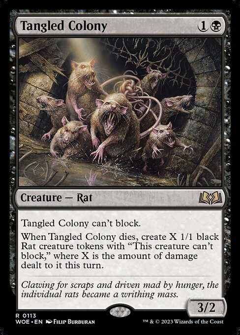 Tangled Colony - Wilds of Eldraine - 113