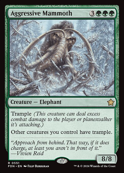 Aggressive Mammoth - Foundations - 551