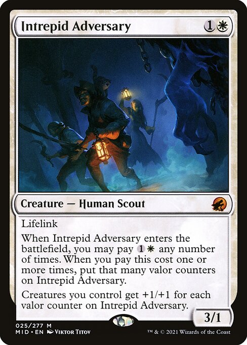 Intrepid Adversary - Innistrad: Midnight Hunt - 25