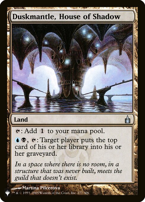 Duskmantle, House of Shadow - The List - RAV-277