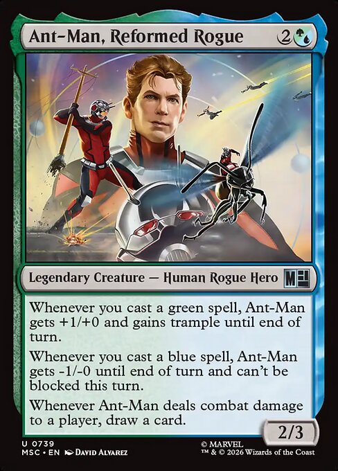 Ant-Man, Reformed Rogue - Marvel Super Heroes Commander - 739