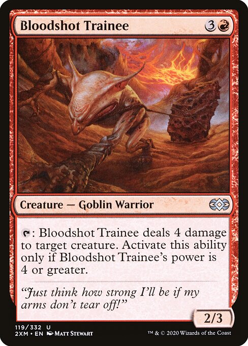 Bloodshot Trainee - Double Masters - 119