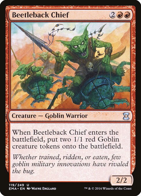 Beetleback Chief - Eternal Masters - 119