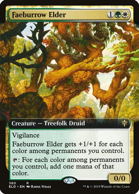 Faeburrow Elder - Throne of Eldraine - 380