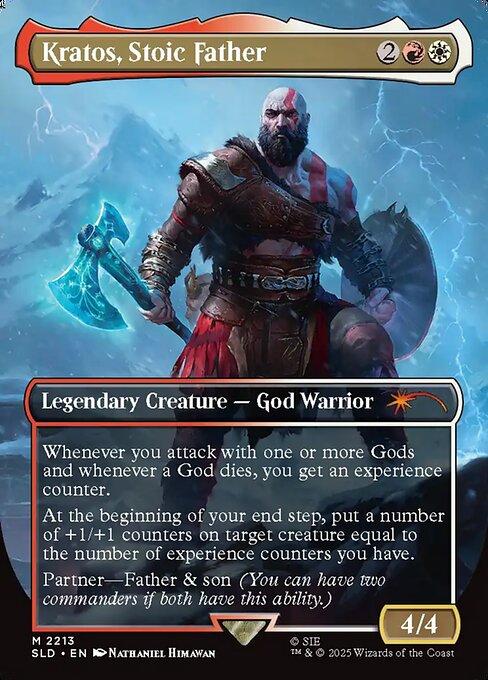 Kratos, Stoic Father - Secret Lair Drop - 2213
