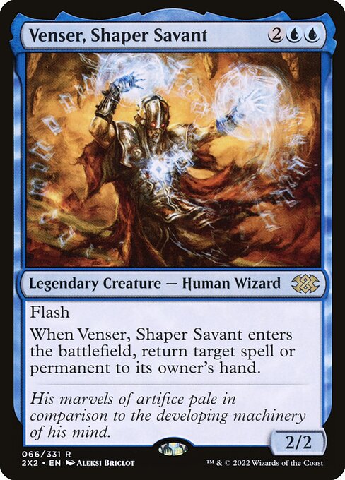 Venser, Shaper Savant - Double Masters 2022 - 66