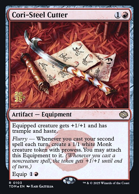 Cori-Steel Cutter - Tarkir: Dragonstorm Promos - 103s