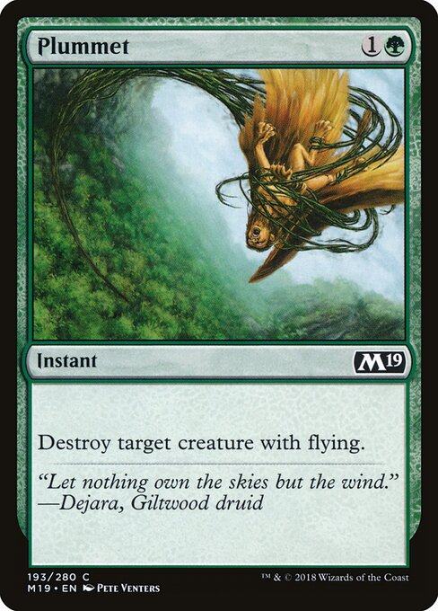 Plummet - Core Set 2019 - 193