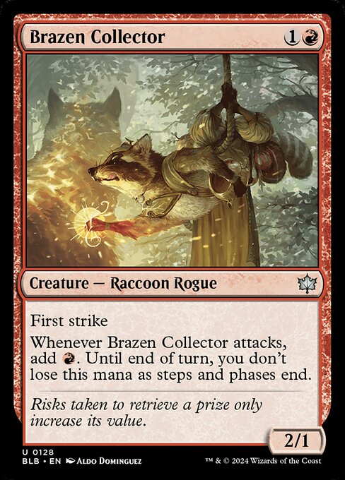 Brazen Collector - Bloomburrow - 128