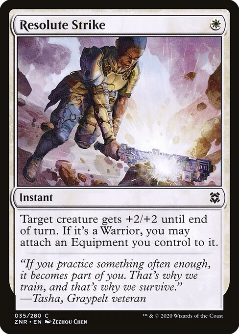 Resolute Strike - Zendikar Rising - 35