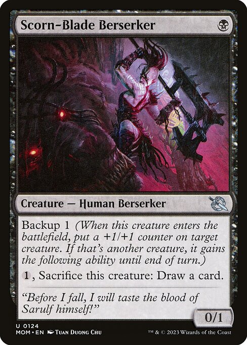 Scorn-Blade Berserker - March of the Machine - 124