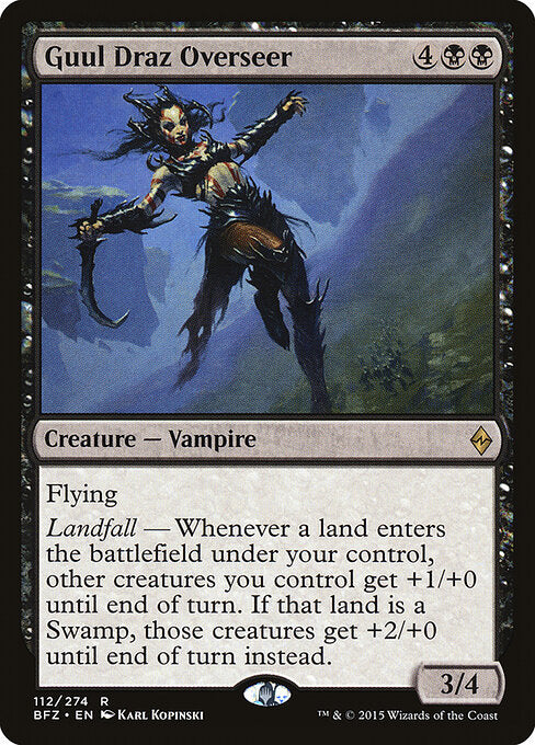 Guul Draz Overseer - Battle for Zendikar - 112