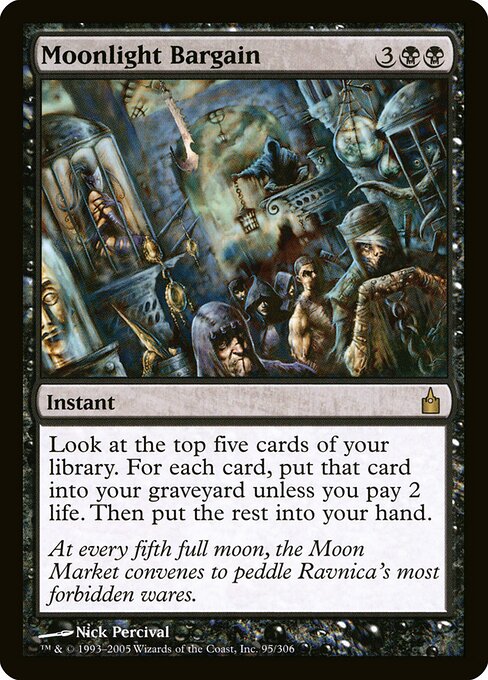 Moonlight Bargain - Ravnica: City of Guilds - 95