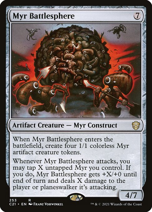 Myr Battlesphere - Commander 2021 - 253