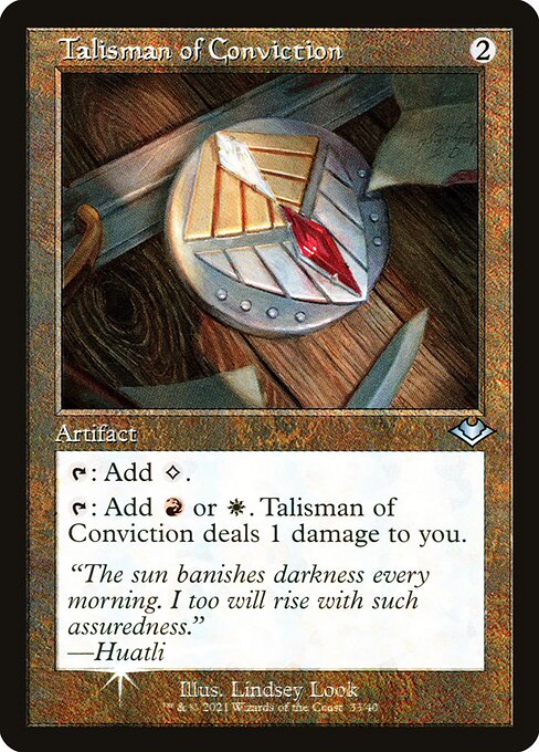 Talisman of Conviction - Modern Horizons 1 Timeshifts - 33