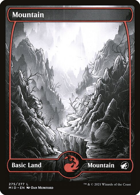 Mountain - Innistrad: Midnight Hunt - 275
