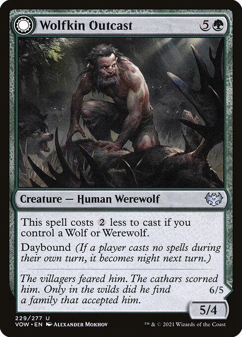 Wolfkin Outcast // Wedding Crasher - Innistrad: Crimson Vow - 229