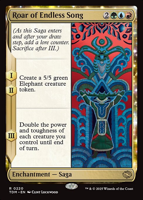 Roar of Endless Song - Tarkir: Dragonstorm - 220