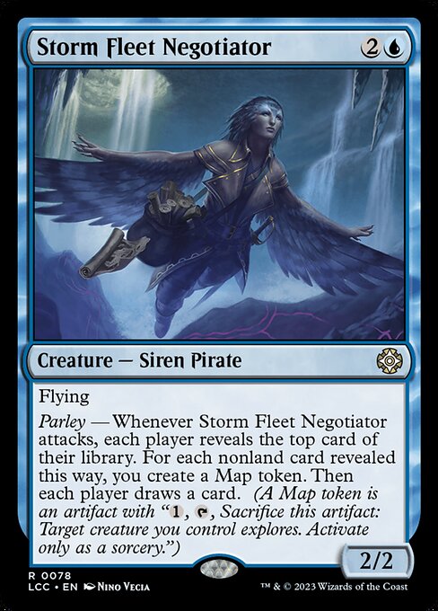 Storm Fleet Negotiator - The Lost Caverns of Ixalan Commander - 78