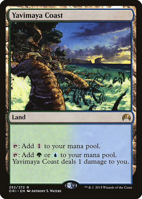 Yavimaya Coast - Magic Origins - 252