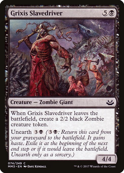 Grixis Slavedriver - Modern Masters 2017 - 74
