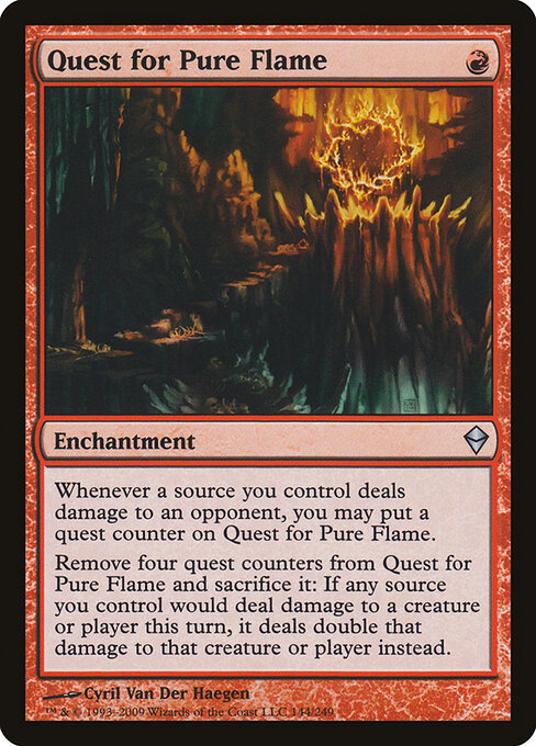 Quest for Pure Flame - Zendikar - 144
