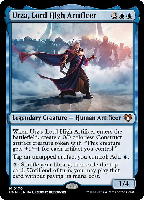 Urza, Lord High Artificer - Commander Masters - 130