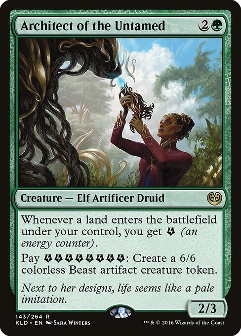 Architect of the Untamed - Kaladesh - 143
