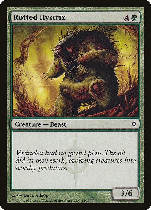Rotted Hystrix - New Phyrexia - 120