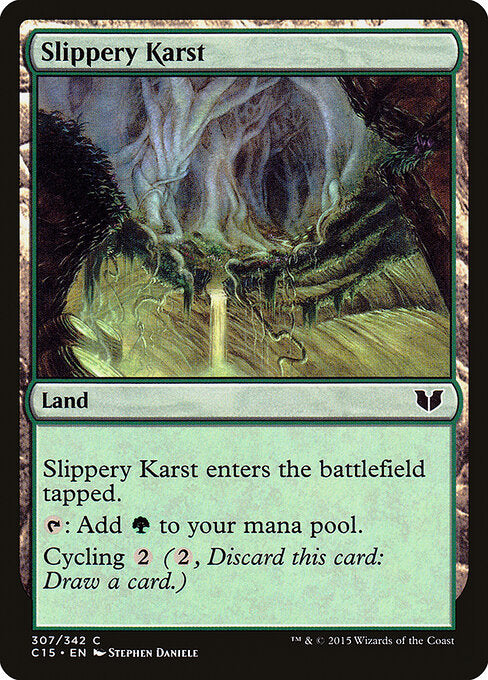 Slippery Karst - Commander 2015 - 307