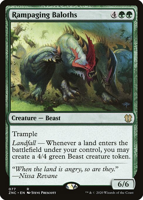Rampaging Baloths - Zendikar Rising Commander - 77