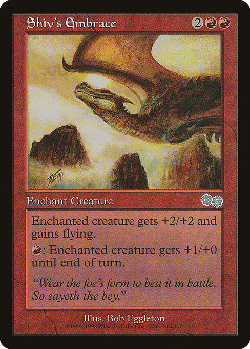 Shiv's Embrace - Urza's Saga - 216