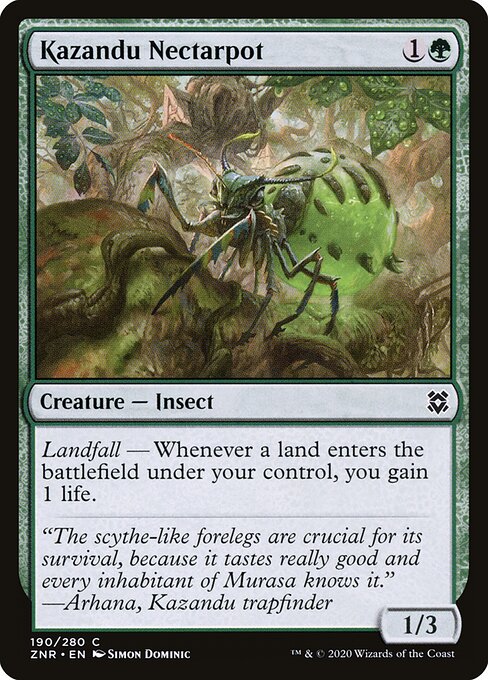 Kazandu Nectarpot - Zendikar Rising - 190