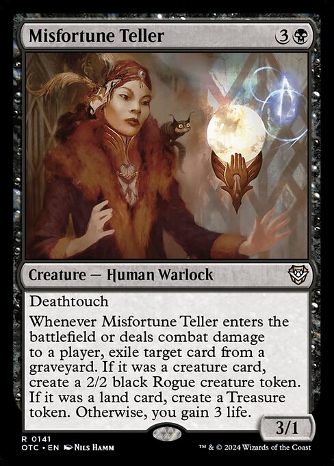 Misfortune Teller - Outlaws of Thunder Junction Commander - 141