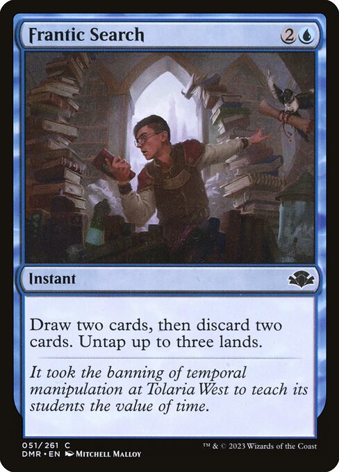 Frantic Search - Dominaria Remastered - 51