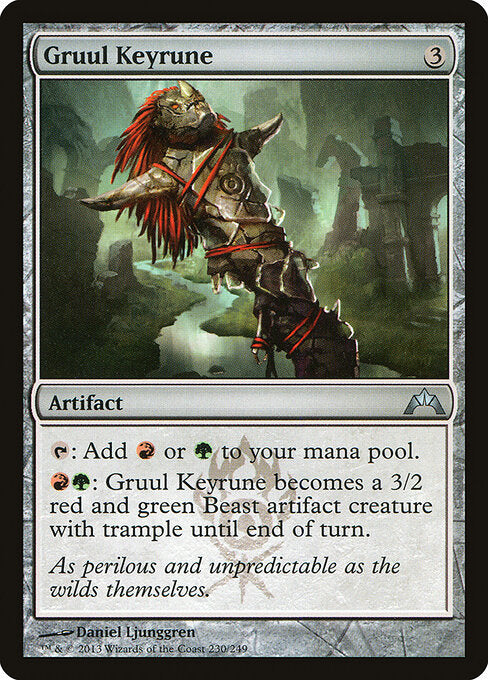 Gruul Keyrune - Gatecrash - 230