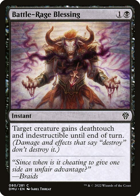 Battle-Rage Blessing - Dominaria United - 80