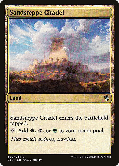 Sandsteppe Citadel - Commander 2016 - 320