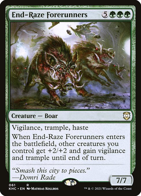 End-Raze Forerunners - Kaldheim Commander - 61
